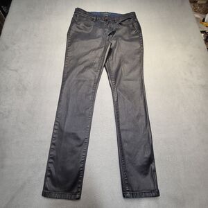 Lauren Ralph Lauren LRL Womans Size 6 Blue Coated Denim Skinny Dark Wash